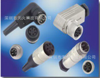 Amphenol  C091 A/B/D系列圆形工业连接器C091 11F008 001 2 U