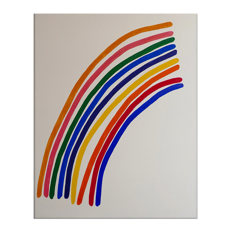 懒散画廊客厅装饰画抽象卧室挂画大尺寸落地画创意沙发背景墙壁画