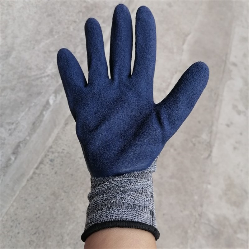 红宇掌中星L895高弹力透气防滑发泡劳保手套耐磨不臭手好用又实惠