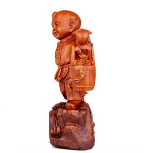景裕泰 送财童子摆件 礼品婚庆结婚送礼乔迁礼品书房客厅吉祥礼品