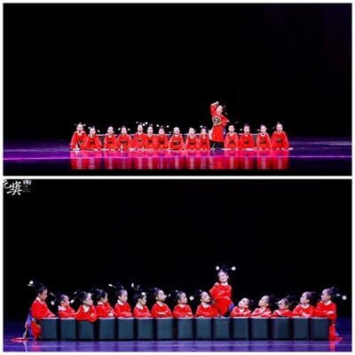 六一儿童小小芝麻官舞蹈演出服幼儿园丑角京剧戏曲搞笑七品芝麻官