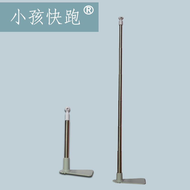 蚊帐床尾架简易床尾架子墙装半圆形蚊帐专用配件支架宫廷圆顶配件