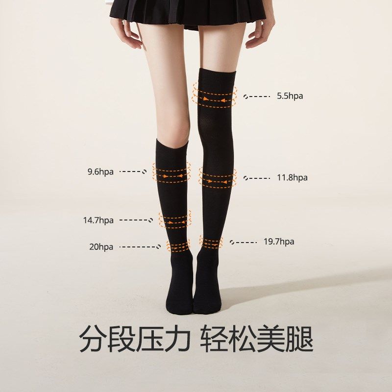 过膝袜子女长筒袜秋冬季黑色小腿压力袜冬天加长护膝高筒大腿长袜,女士内衣/男士内衣/家居服,长筒袜,淘宝优惠券,粉丝福利购,淘宝优惠卷