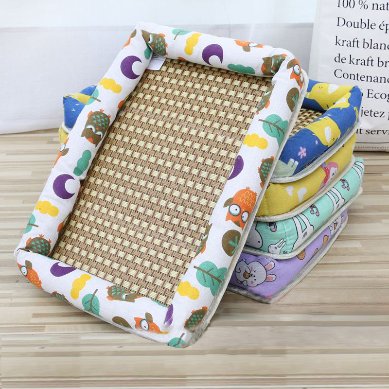 夏天凉席狗窝地垫猫窝狗狗凉席垫宠物用品小型犬狗床垫子四季通用