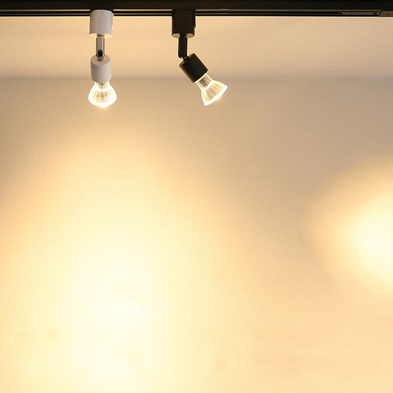 出口遥控调光调色LED导轨射灯客厅背景墙照画可换光源GU10小射灯