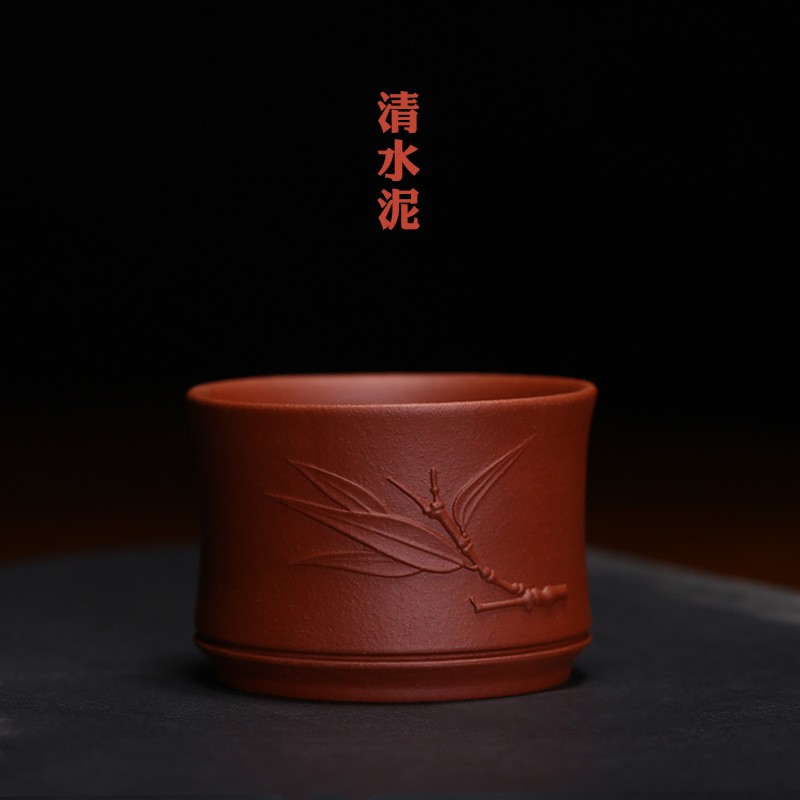 个人专用主人杯单杯紫砂功夫茶杯单个品茗杯小号紫砂杯茶碗小茶杯