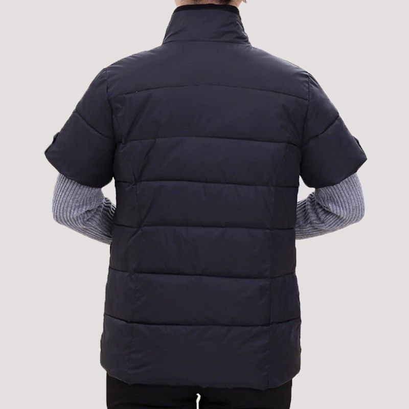 冬季新款中老年男女通用带袖棉马甲外套居家保暖爸爸背心马夹上衣,男装,常规马甲,淘宝优惠券,粉丝福利购,淘宝优惠卷