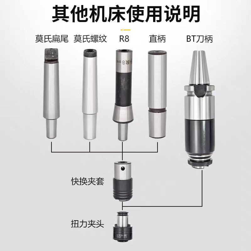丝锥夹头扭力过载保护夹 自动伺服攻牙夹头
