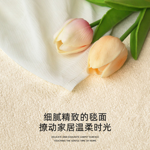 地毯卧室床边毯22新款少女异形家用地垫房间床尾毯加厚长条洗