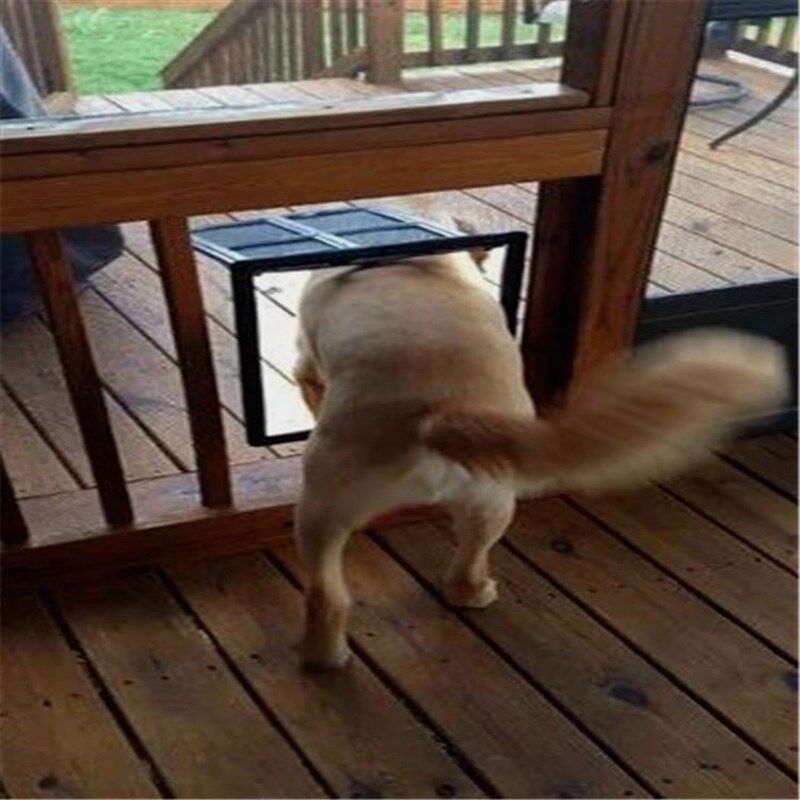 宠物纱窗门防咬小型犬纱门窗猫门宠物门洞防蚊纱门大犬狗门洞