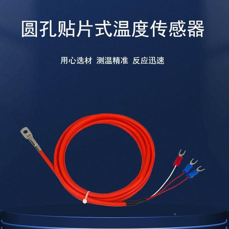 型片热电偶温度传感器表面端垫片圆孔片式探头热电阻*