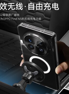 蓝猩透适用ON手壳 N保护磁吸全包铰链N中轴屏转轴oon级男女保护外