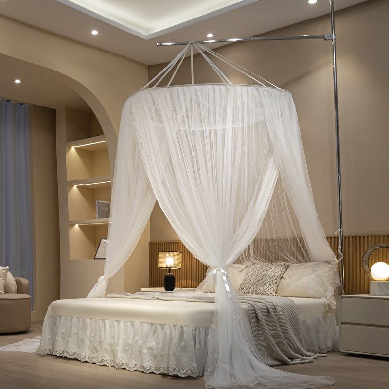 大号A类免安装圆顶吊顶蚊帐支架家用卧室公主床幔落地拼接子母床,床上用品,蚊帐,淘宝优惠券,粉丝福利购,淘宝优惠卷