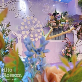 婚庆道具铁艺新款电动旋转风车路引橱窗饰摆件摩天轮婚礼舞台背景