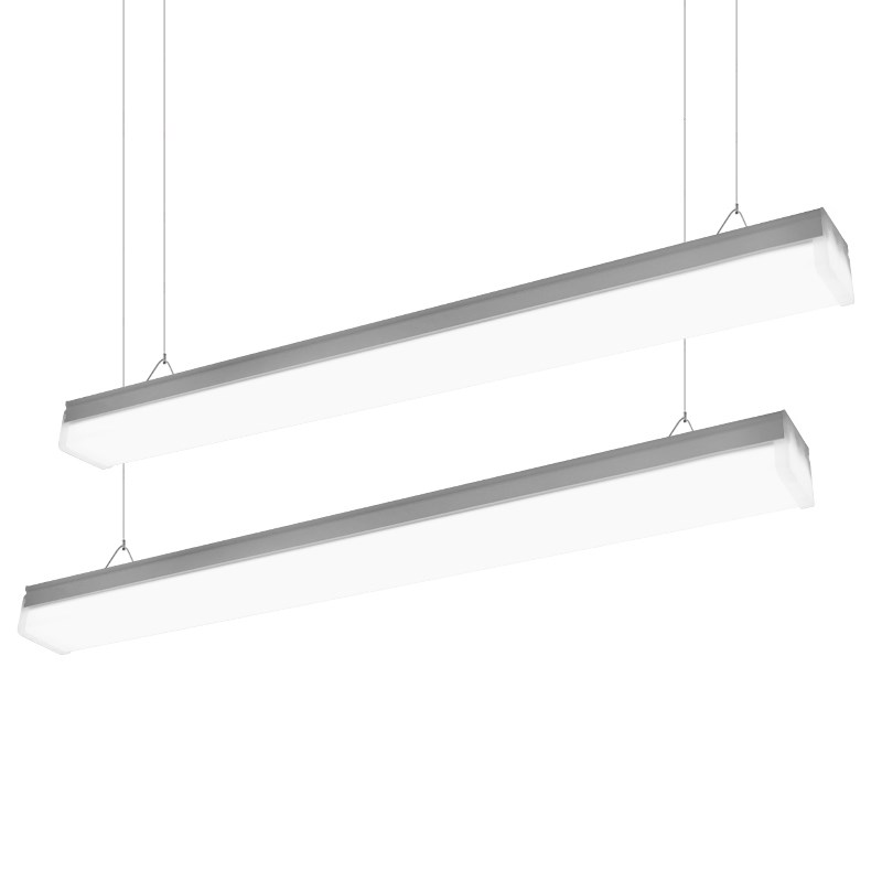 led五面发光办公灯吸吊方通长条灯店铺超市商场健身房护眼防尘灯