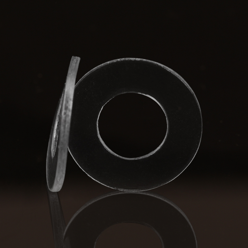 透明PVC垫片硬垫圈耐高温圆形螺丝耐磨塑料平垫塑胶小介子可定做