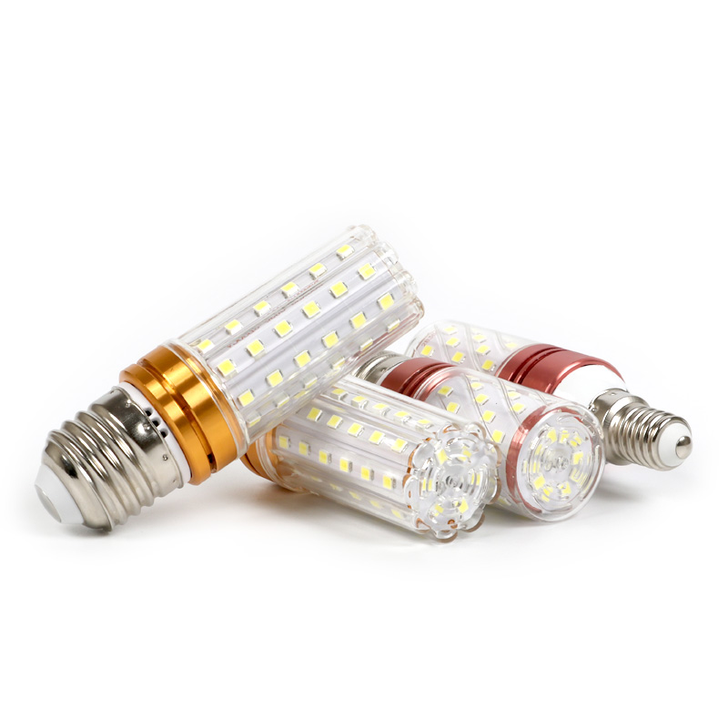 超亮led三色变光玉米灯泡e27e14大小螺口蜡烛灯泡家用球泡节能灯