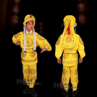 京剧戏剧戏曲武生龙套男兵衣古装武生武将服装古装影视跑龙套兵衣
