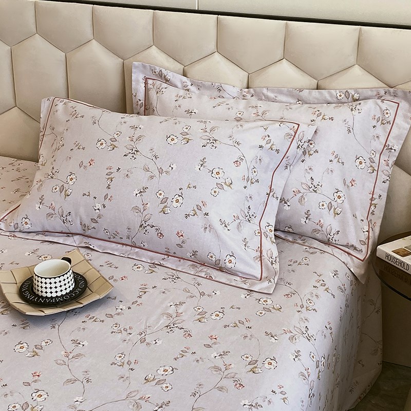 纯棉磨毛枕套一对装秋冬成人家用48x74加厚100全棉枕头套2024新款