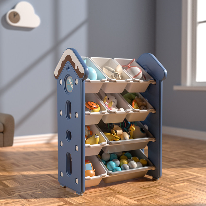 室内儿童甜点屋玩具收纳架整理储物架落地婴幼儿园卡通储物柜,住宅家具,儿童储物架/收纳架（原婴童）,淘宝优惠券,粉丝福利购,淘宝优惠卷