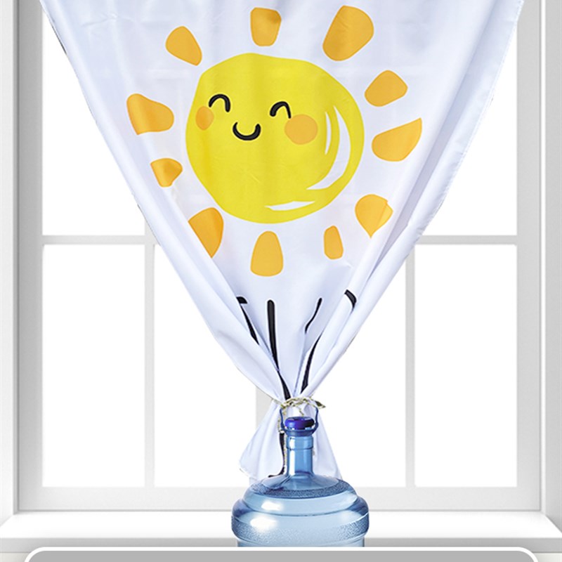 窗帘免打孔安装浴室伸缩杆厨房厕所卫生间防水防走光透光不透人短