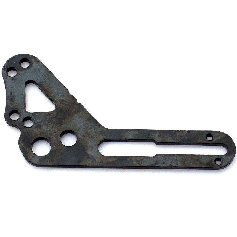 国标电动前后轮通用改装碟刹连接板油刹卡钳下泵固定支架转码配件