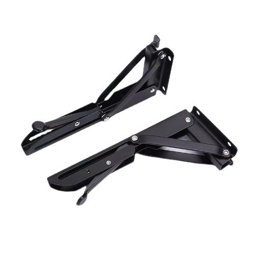 多功能K型不锈钢三角支架承重墙上折叠支撑架隔板置物活动脚托架