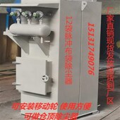 布袋除尘器脉冲袋式 小型工业除尘机移动式 粉尘收集设备仓顶除尘器