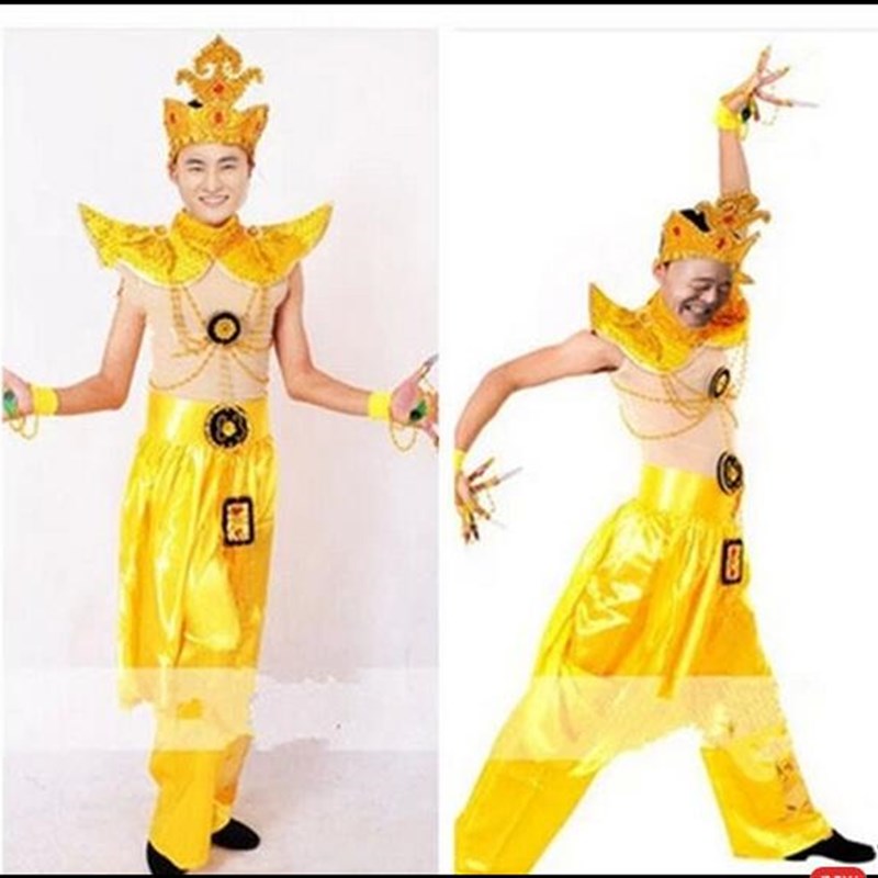 儿童成人千手观音演出服舞蹈表演服敦煌飞天古典舞演出服民族舞蹈