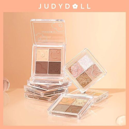 Judydoll橘朵四色眼影盘｜大地