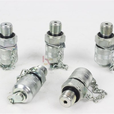 挖掘机测压三通接头先导测试压力表分配阀行走液压压力表卡特快接