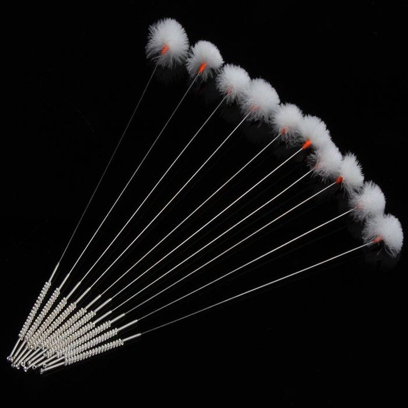 扬州采耳工具鹅毛棒银针鹅毛棒耳扒洁耳 掏耳朵打耳朵绕耳包邮