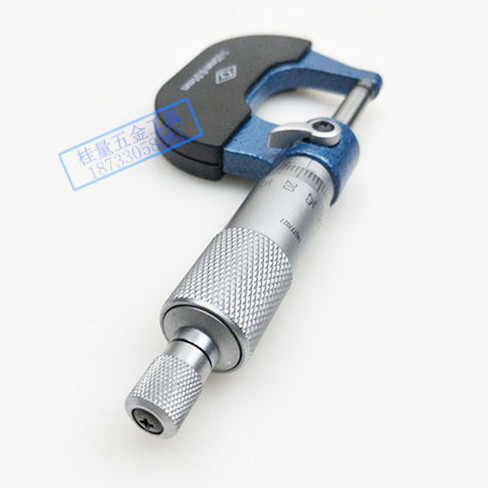 靖江棱环牌外径千分尺0-25-50-75-100mm合金机械螺旋测微器高精度