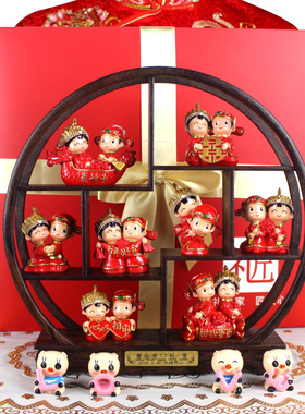 有意义的结婚礼物送新人新娘闺蜜女情侣小众高级订婚新婚礼品摆件