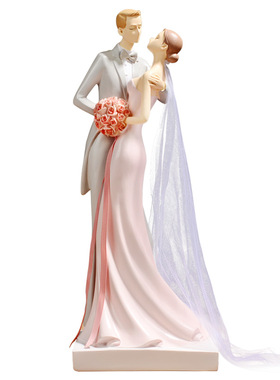 结婚新婚礼物送新人客厅摆件玄关创意家居电视柜酒柜桌面小装饰品