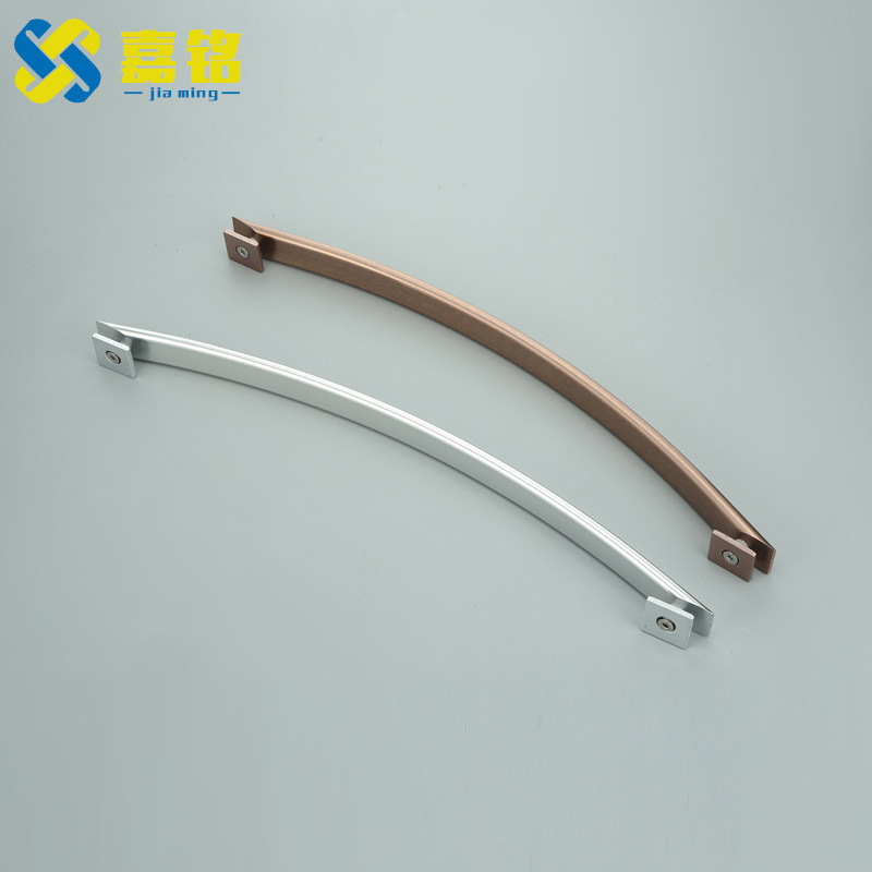 简约欧式实心太空铝拉手淋浴房玻璃移门拉手浴室门把手孔距440MM,基础建材,大拉手,淘宝优惠券,粉丝福利购,淘宝优惠卷