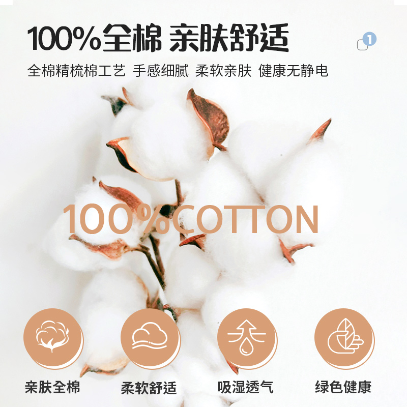 2023新款纯棉枕套一对装枕头套单个全棉家用整头内胆套48cmx74cm