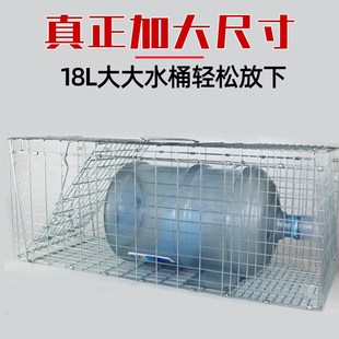 捕猫笼全自动抓流浪猫神器特大号折叠踏板式逮扑夹猫笼子捉猫神器