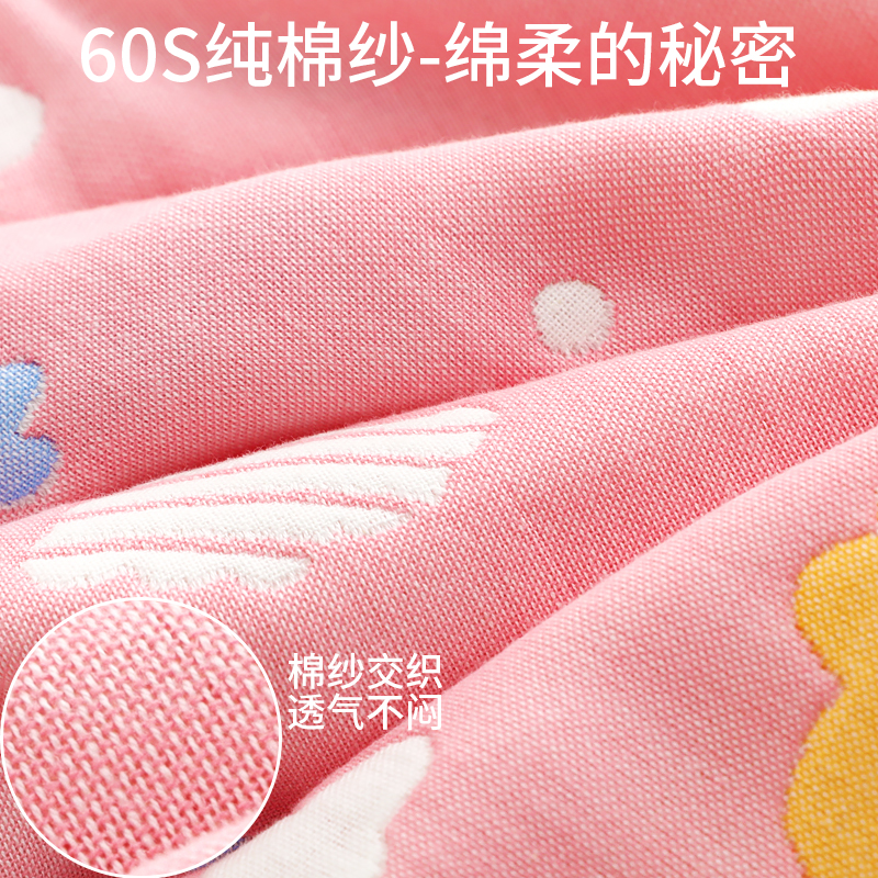 纯棉纱布婴儿盖毯新生儿毛毯宝宝儿童空调被小被子毯子盖被薄款