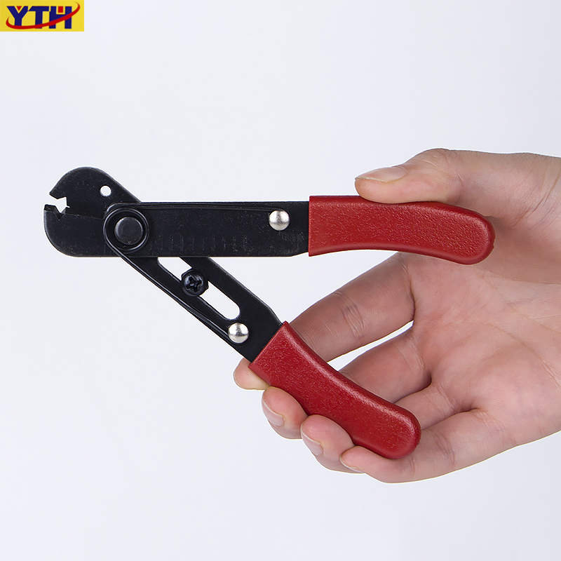 5寸迷你剥线钳可调节剥皮器YTH-108剪线去皮电工专用工具电缆剪钳