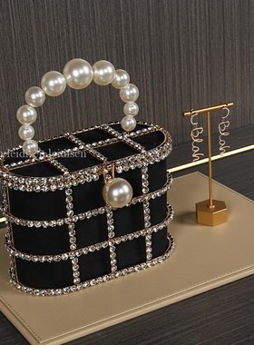 轻奢样板房衣帽间飘窗摆件软装包包托盘展厅软装样板间衣柜装饰品