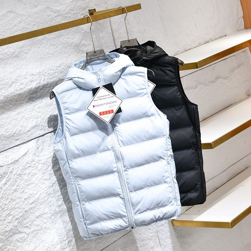 科技自发热+分仓锁棉!秋冬新品男女户外防风防水保暖连帽棉马甲,男装,常规马甲,淘宝优惠券,粉丝福利购,淘宝优惠卷