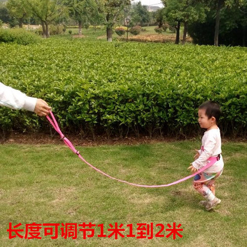 儿童防走失带宝宝牵引绳婴儿防丢失带牵小孩外出溜娃安全手环加长