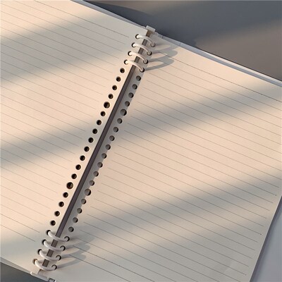 B5活页本外壳不硌手加厚硬壳笔记本本子16K学生作业本活页夹横线