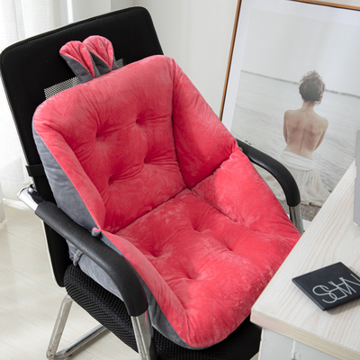 办公室座椅靠垫坐垫一体汽车上久坐护腰靠背学校学生宿舍加高屁垫
