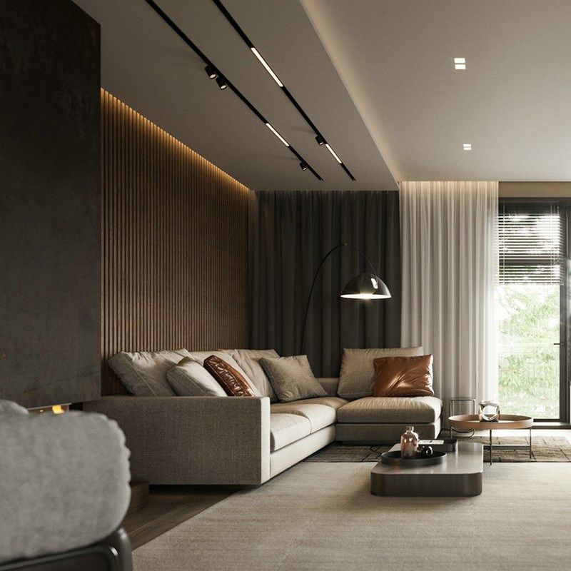 客厅无主灯照明磁吸轨道灯嵌入式无边框暗装线条灯槽导轨长条射灯,家装灯饰光源,轨道磁吸灯,淘宝优惠券,粉丝福利购,淘宝优惠卷