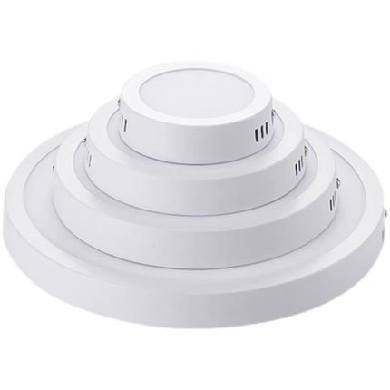 led筒灯超薄明装面板灯6w12w18w24w过道鑫盟走廊阳台吸顶射灯