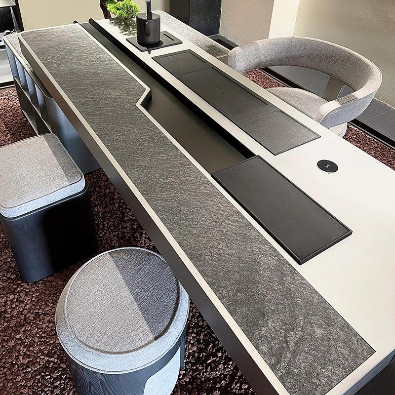 北美黑胡桃木茶桌椅组合新中式禅意实木绿植泡茶桌高级感定制茶台,住宅家具,家用茶台/茶桌,淘宝优惠券,粉丝福利购,淘宝优惠卷