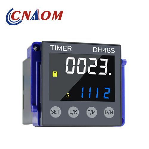 智能数显时间继电器DH48S无线循环通电延时瞬时控制器220v24v按键