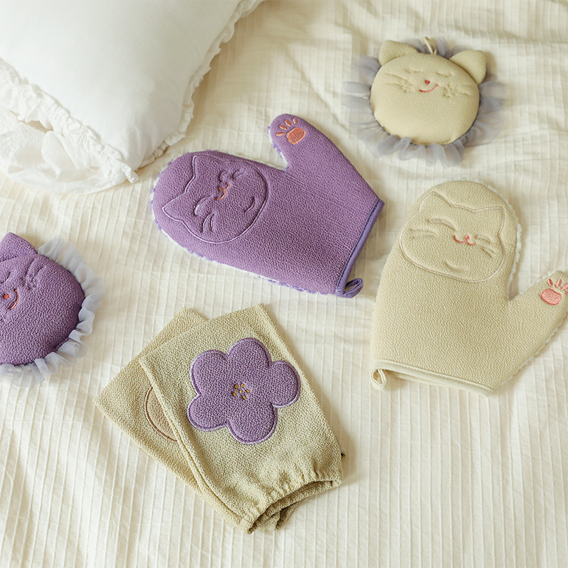 2024新款搓澡巾女士专用洗澡巾家用高质量浴花二合一强力搓泥不疼